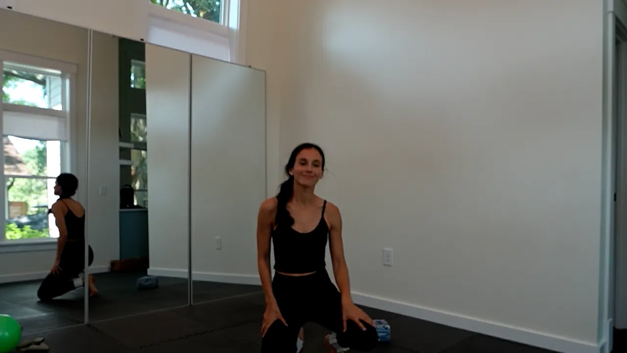 Weighted Glutes - 13 mins