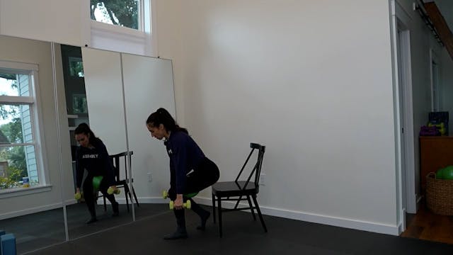 Lower Body/Upper Body with Props