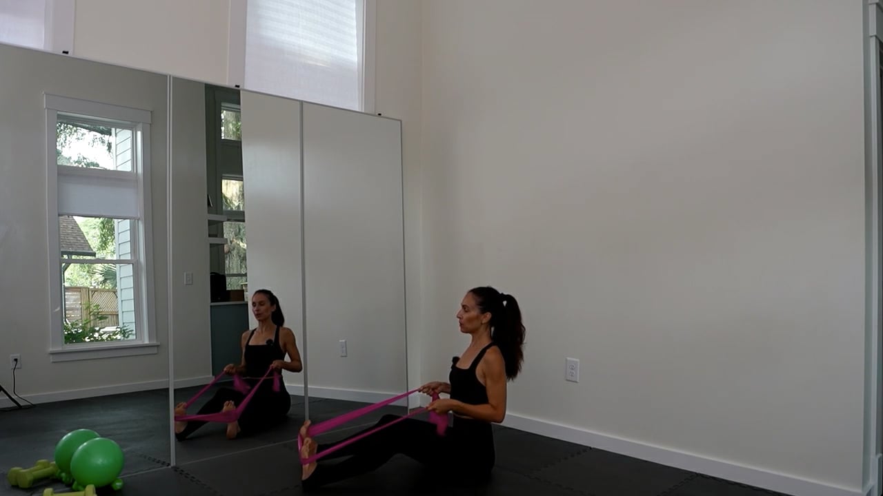 Arms, Abs & Glutes - Long Resistance Band