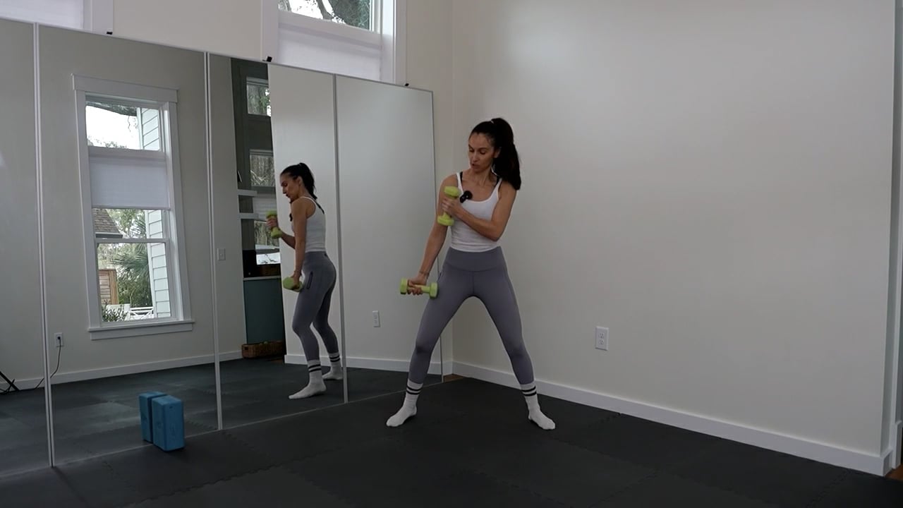 Upper Body with Heavy Weights - 10 mins