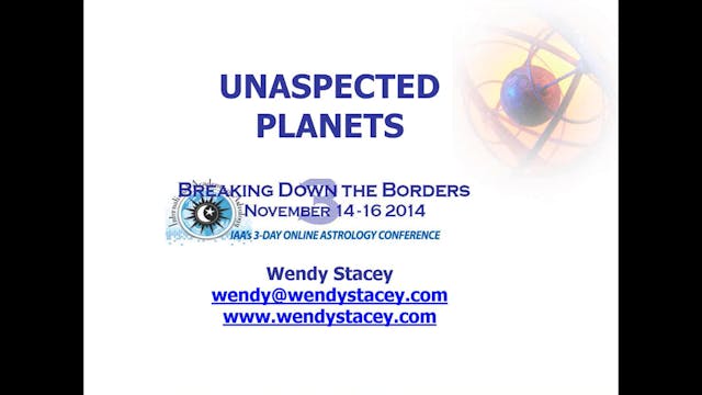 Unaspected Planets: A Curse or a Bles...