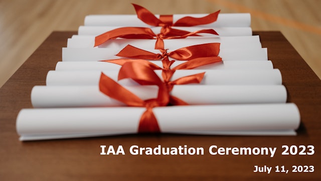IAA Graduation Ceremony 2023