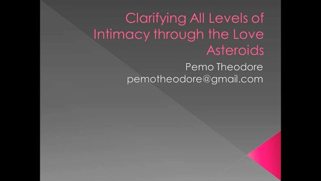 Clarifying All Levels of Intimacy Thr...