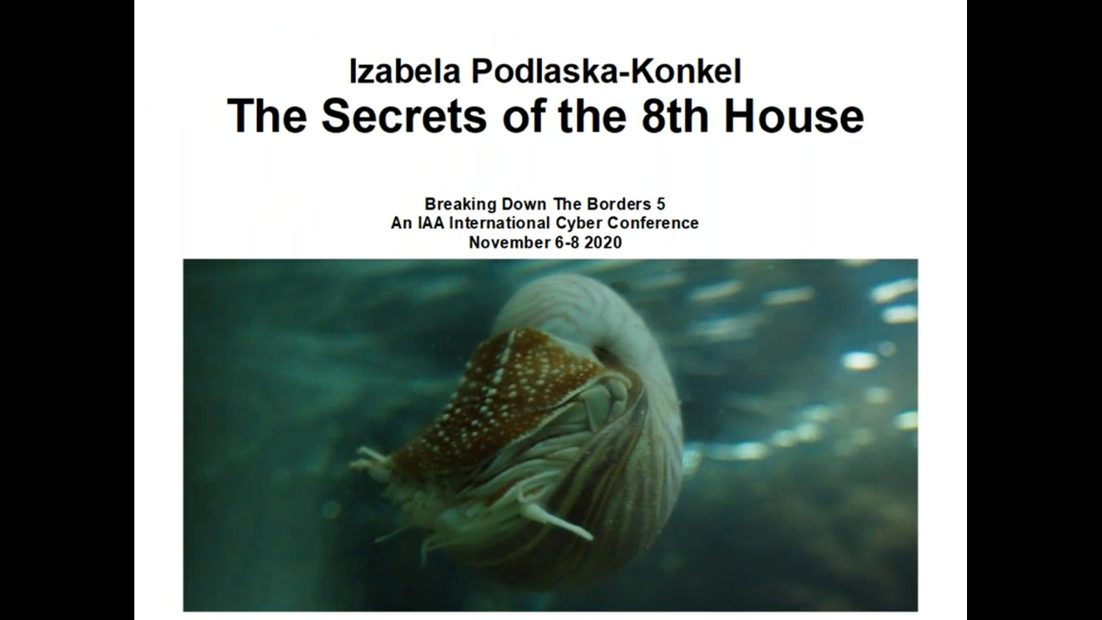 The Secrets of the 8th House, with Izabela Podlaska-Konkel