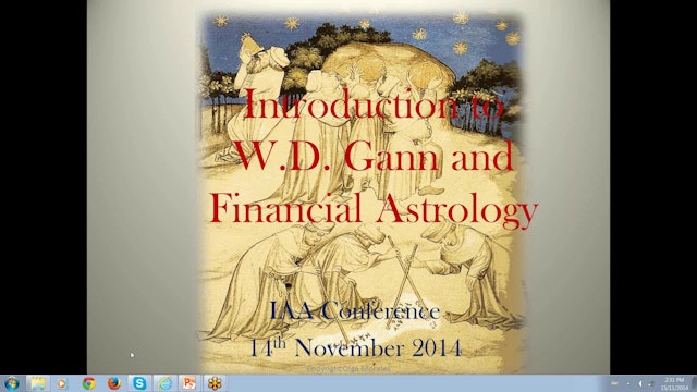 An Introduction to W.D. Gann and Financial Astrology, with Olga Morales