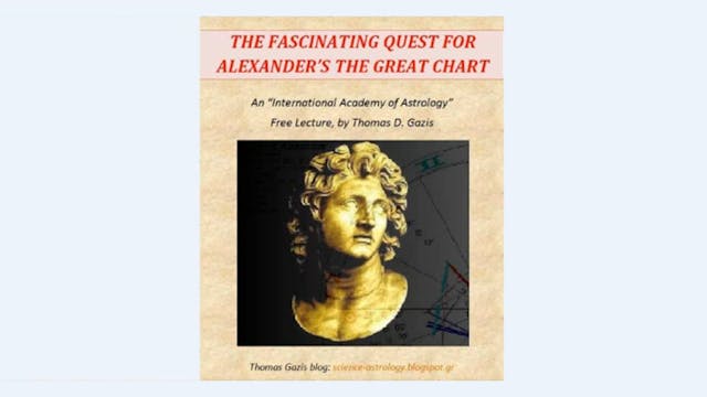 A Fascinating Quest for Alexander the...