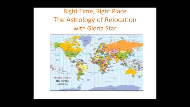 Right Time, Right Place: The Astrology of Relocation, with Gloria Star