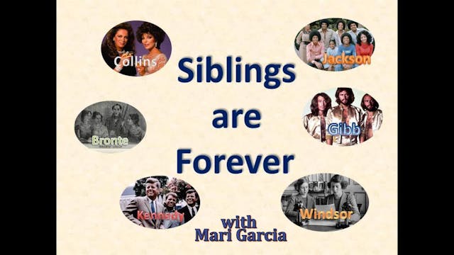Siblings Are Forever, with Mari Garcia