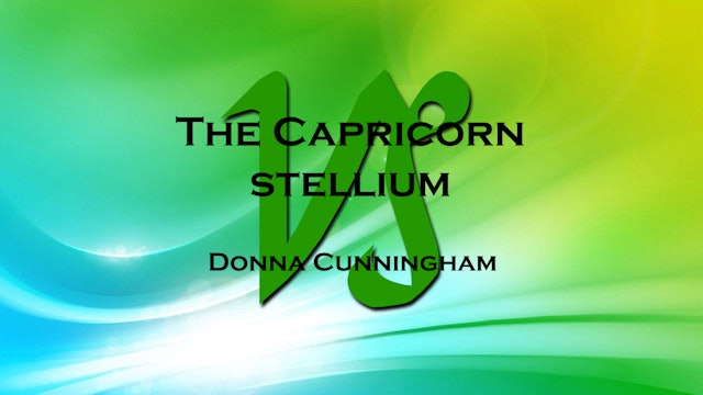 The Capricorn Stellium, with Donna Cunningham