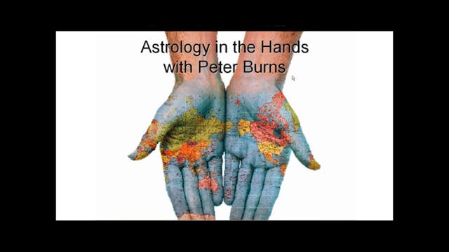 Astrology in the Hands, with Peter Burns
