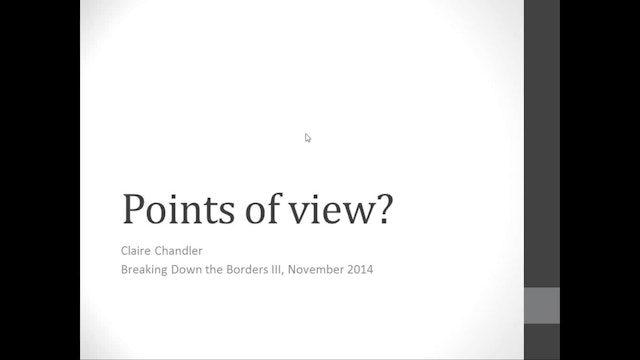 Points of View?, with Claire Chandler