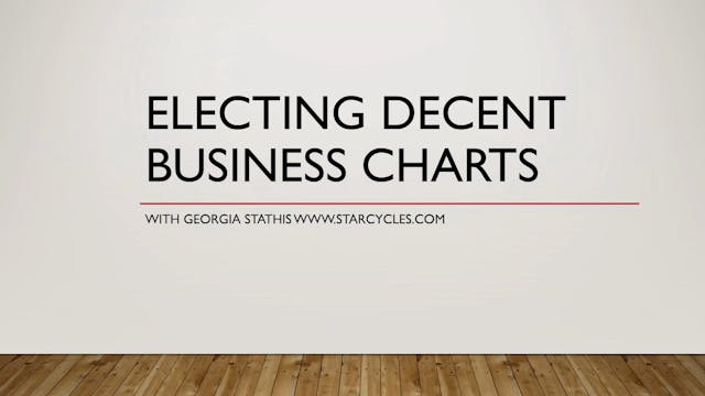 Electing Decent Business Charts, with...