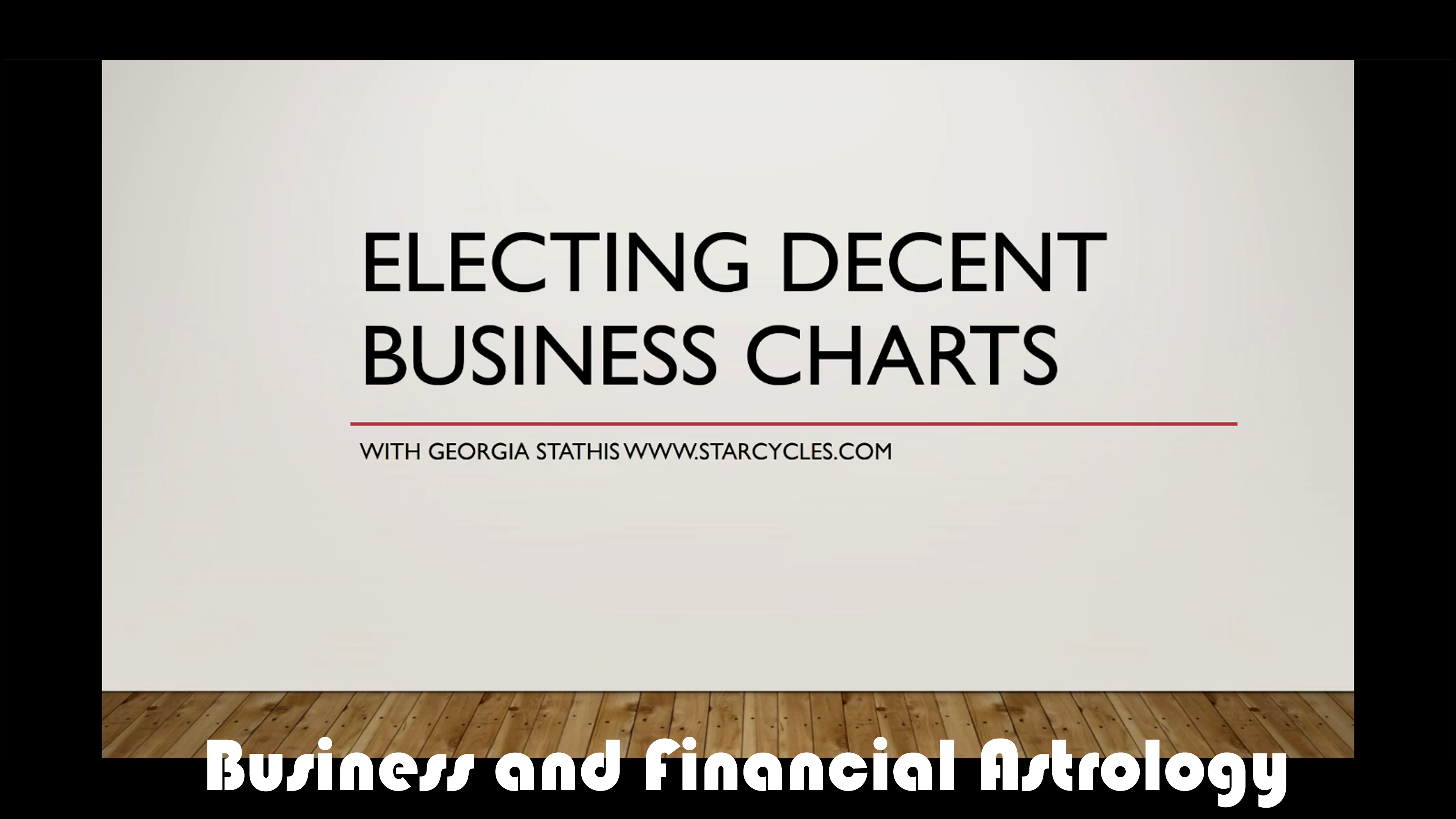 Business and Financial Astrology