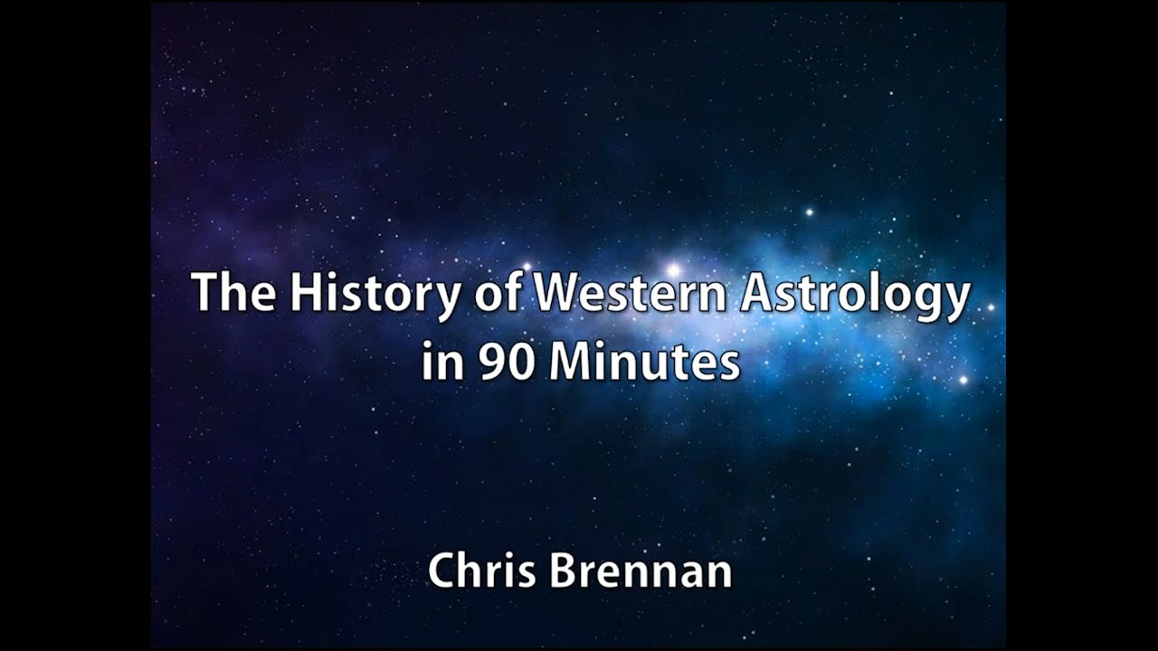 A History of Western Astrology in 90 Minutes, with Chris Brennan All