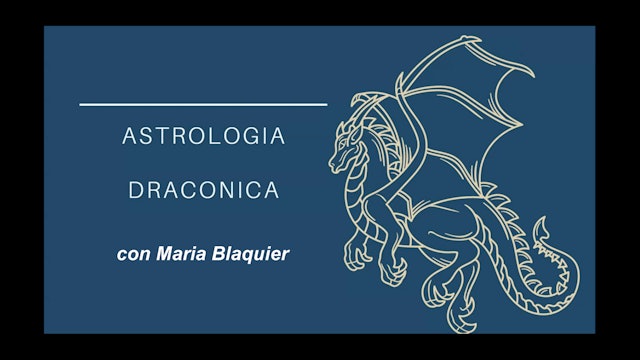 Presentación Astrologia Dracónica en la NCGR México, con Maria Blaquier