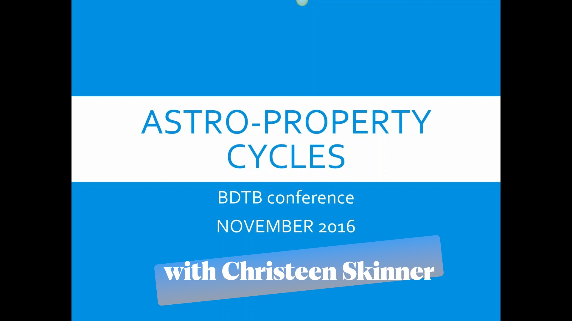 Astrology and the Property Cycle, with Christeen Skinner