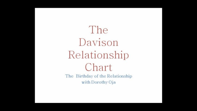 The Davison Relationship Chart, with Dorothy Oja