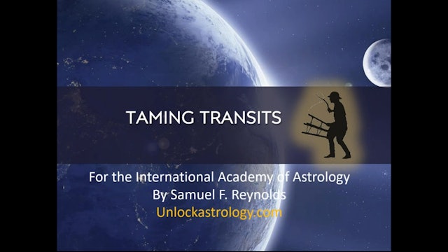 Taming Transits, with Samuel F. Reynolds
