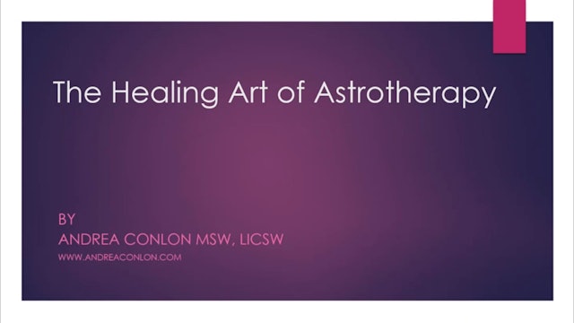 The Healing Art of Astrotherapy, with Andrea Conlon