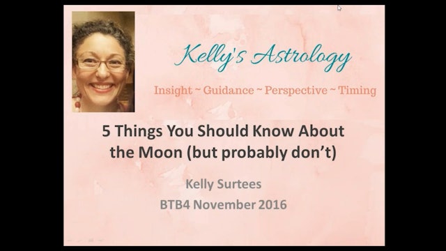 5 Things You Should Know About the Moon (But Probably Don't), with Kelly Surtees
