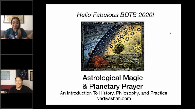 Introduction to History and Philosophy of Astrological Magic, with Nadiya Shah