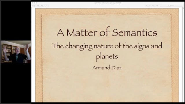 A Matter of Semantics: The Changing M...