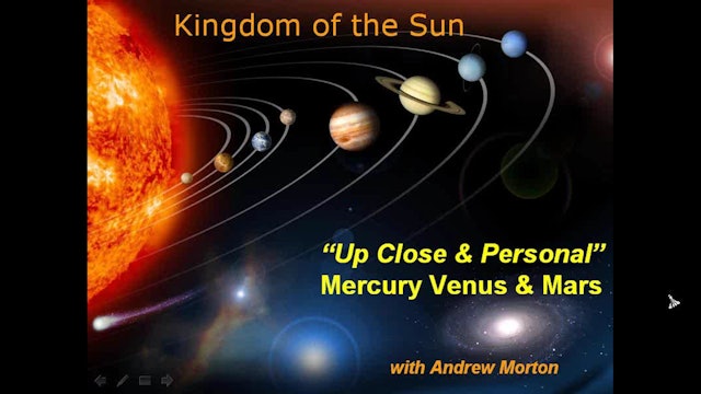 Mercury, Venus, and Mars: Up Close and Personal, with Andrew Morton
