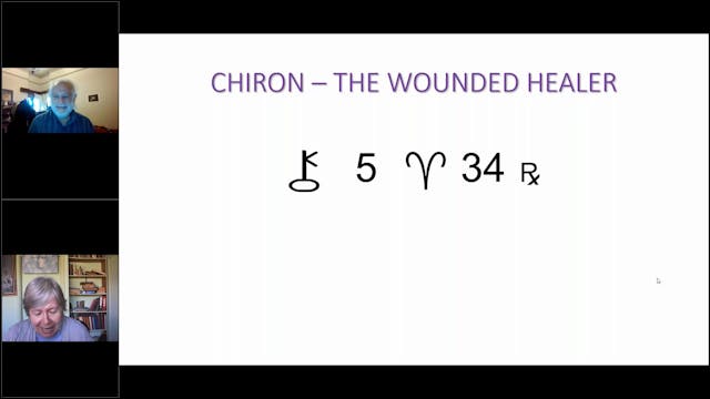 Chiron: Wounded Healer, with Zane Stein