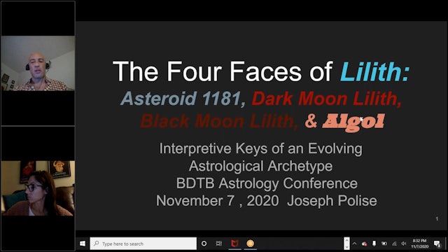 Four Faces of Lilith: The Evolution of an Archetype, with Joseph Polise
