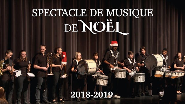 Spectacle de musique de Noël 2018-2019