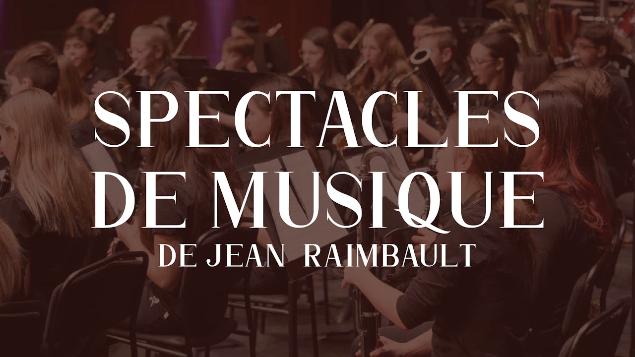 Les spectacles de musique de Jean-Raimbault