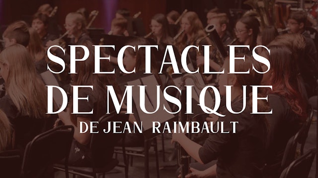 Les spectacles de musique de Jean-Raimbault