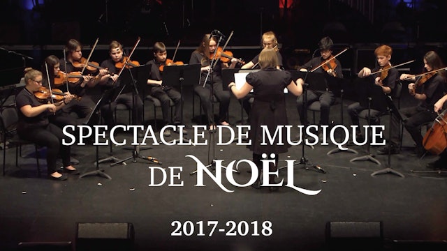 Spectacle de musique de Noël 2017-2018