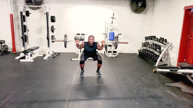 Barbell Back Squat