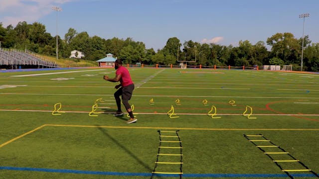 Hurdles 1-2 out Shuffle step