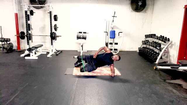 Side Plank w Clams