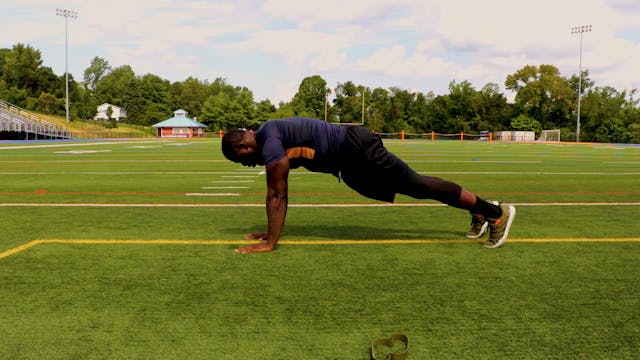 Straight Arm Plank