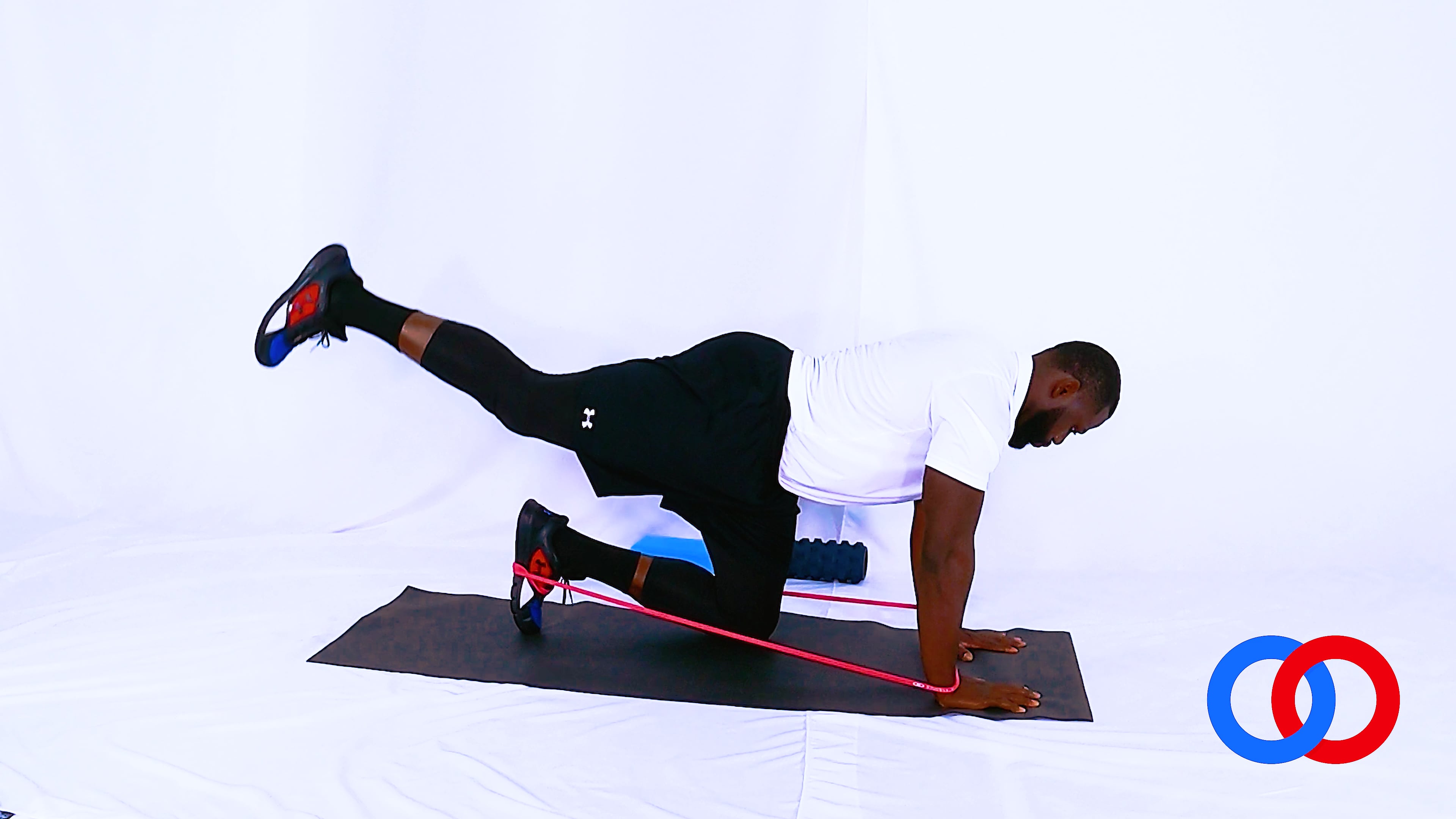 Assisted Bird Dog - Leg Slide with Lift