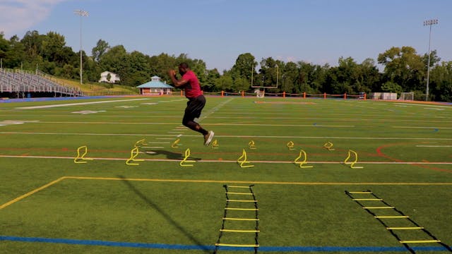 Hurdle Hop Overs Douple HOp