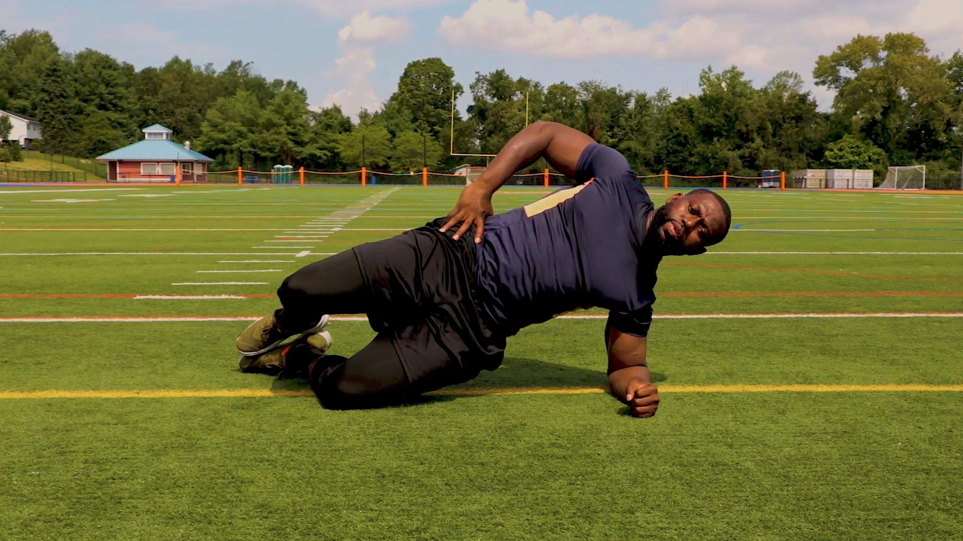 Side Plank w Clams 4-4-4