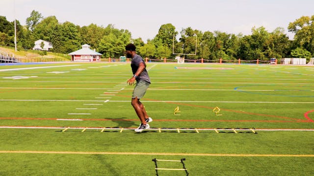 Ladder Drills Forward in n out