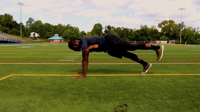 Plank with Hip Extension