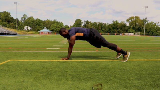 Plank w Shoulder Taps