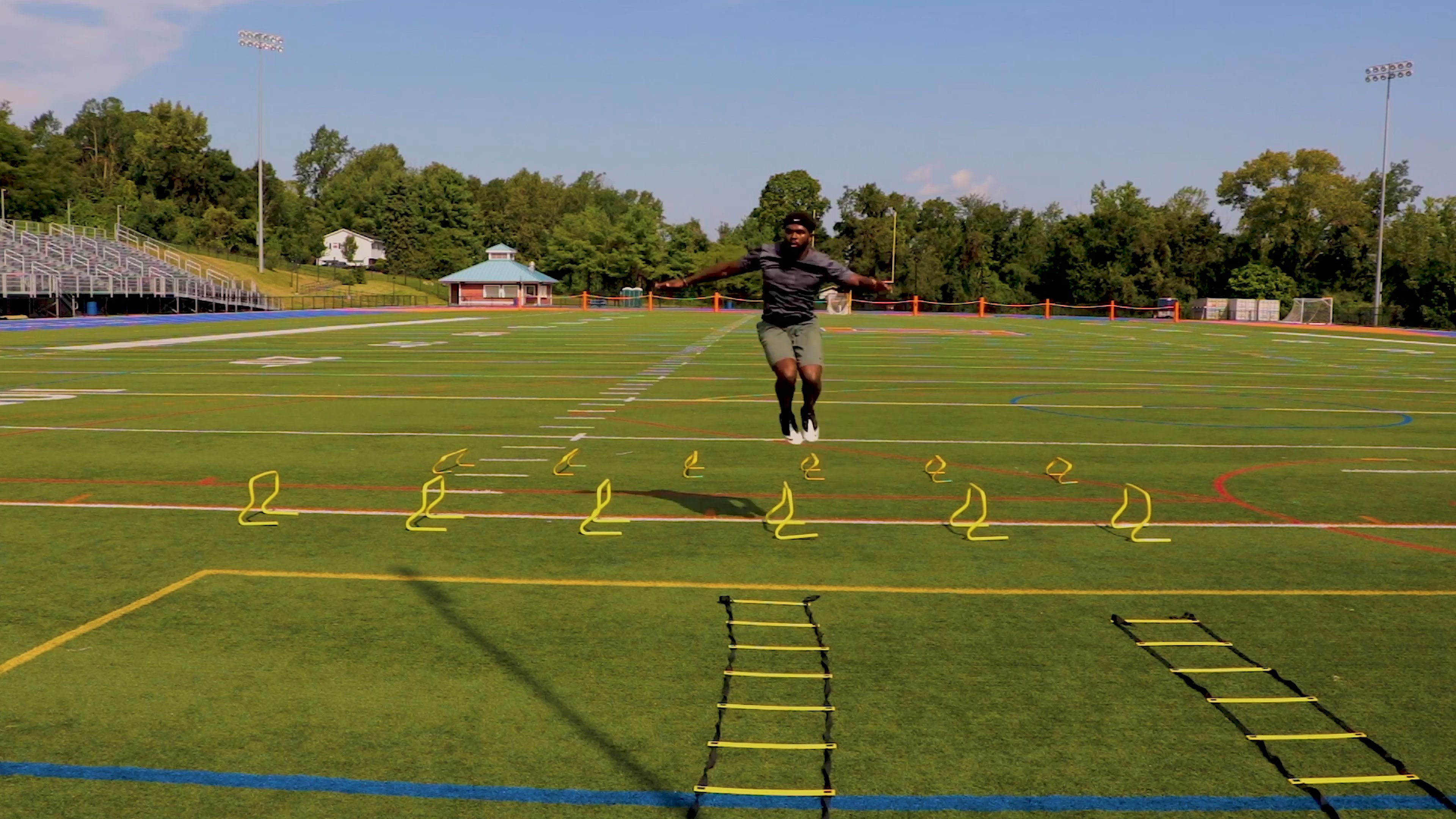 Double Leg Lateral Hurdle Hop