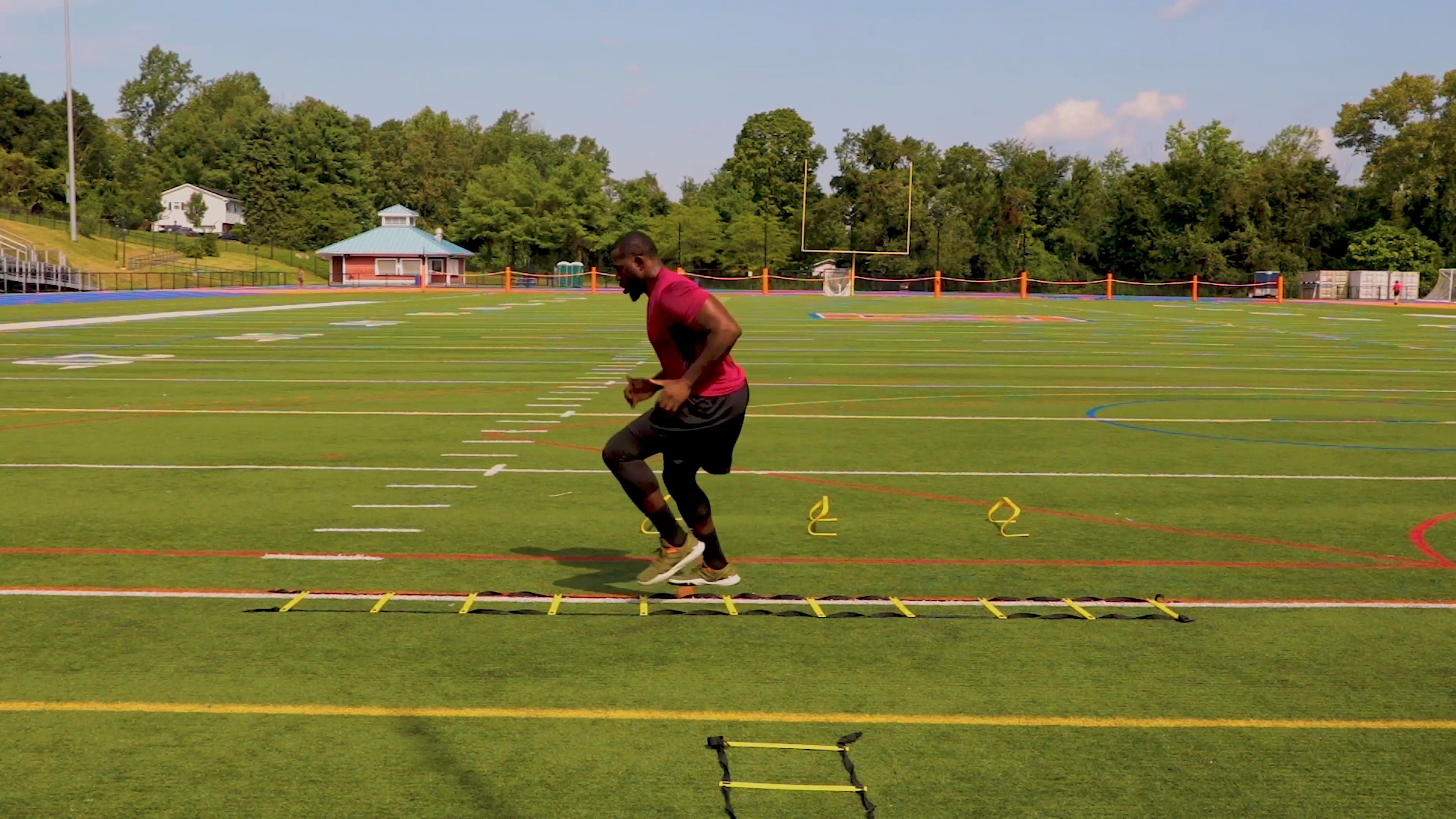 Ladder Drills Icky Shuffle