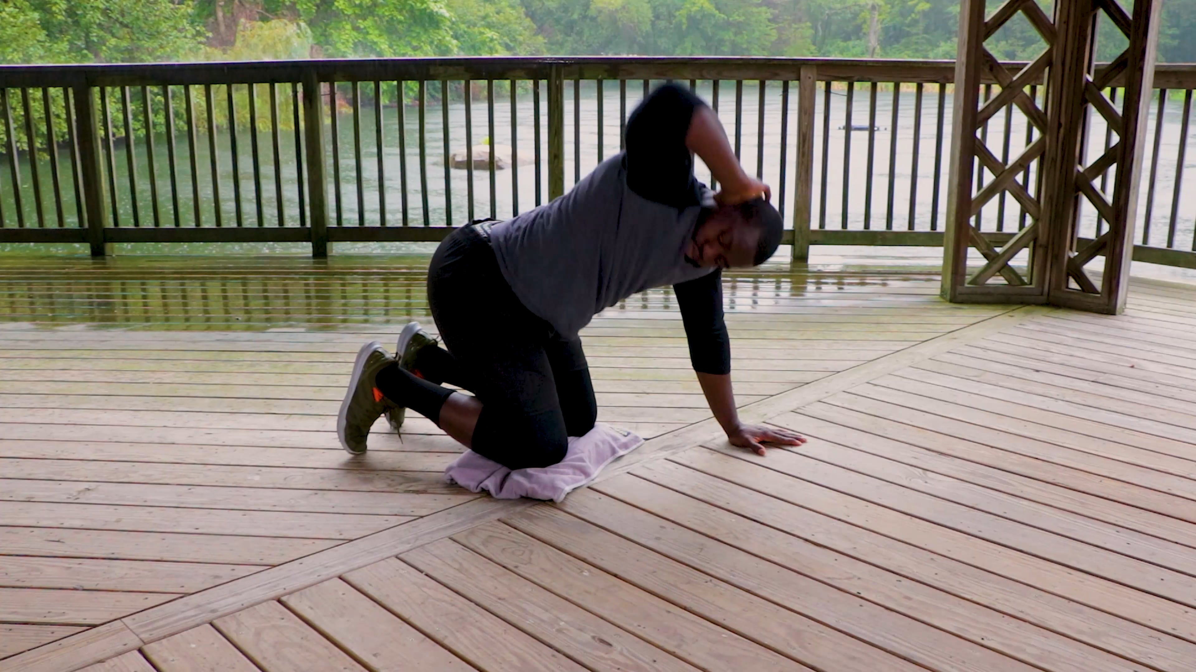 Reachbacks Quadruped with External Rotation