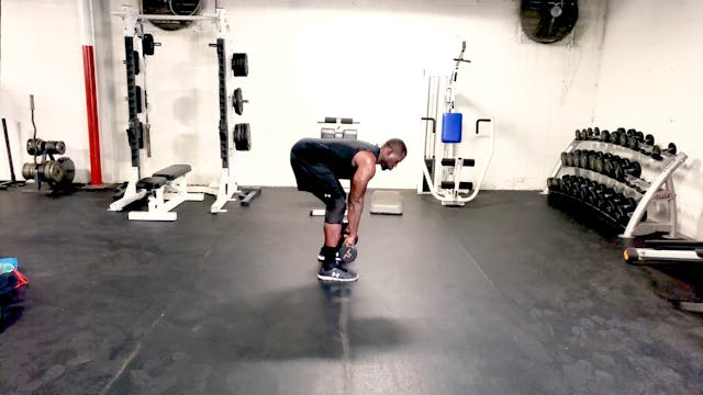 DB Deadlift Side view