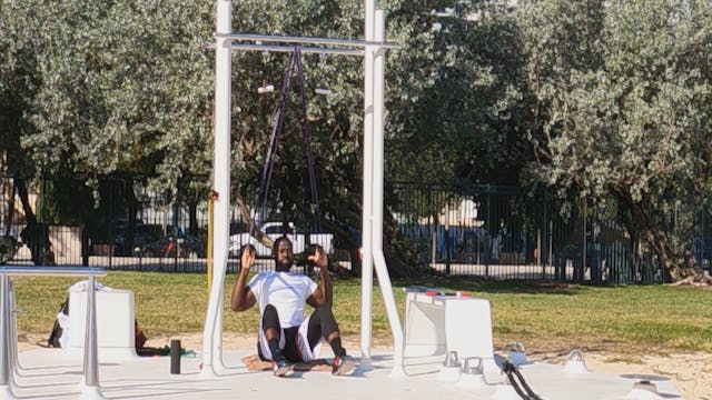 Band Seated Lat Pulldown