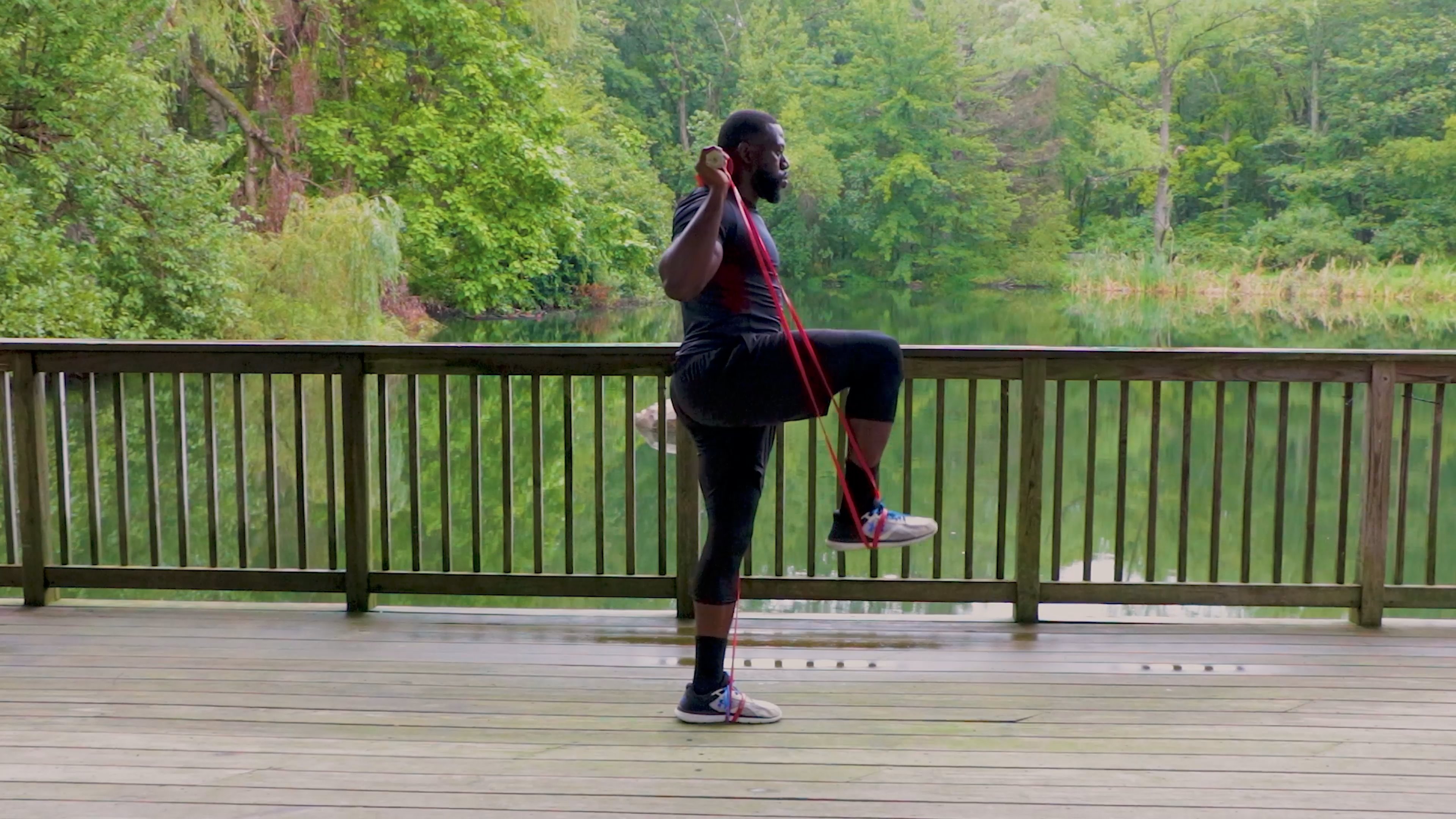 OO Reverse Lunge into Balance