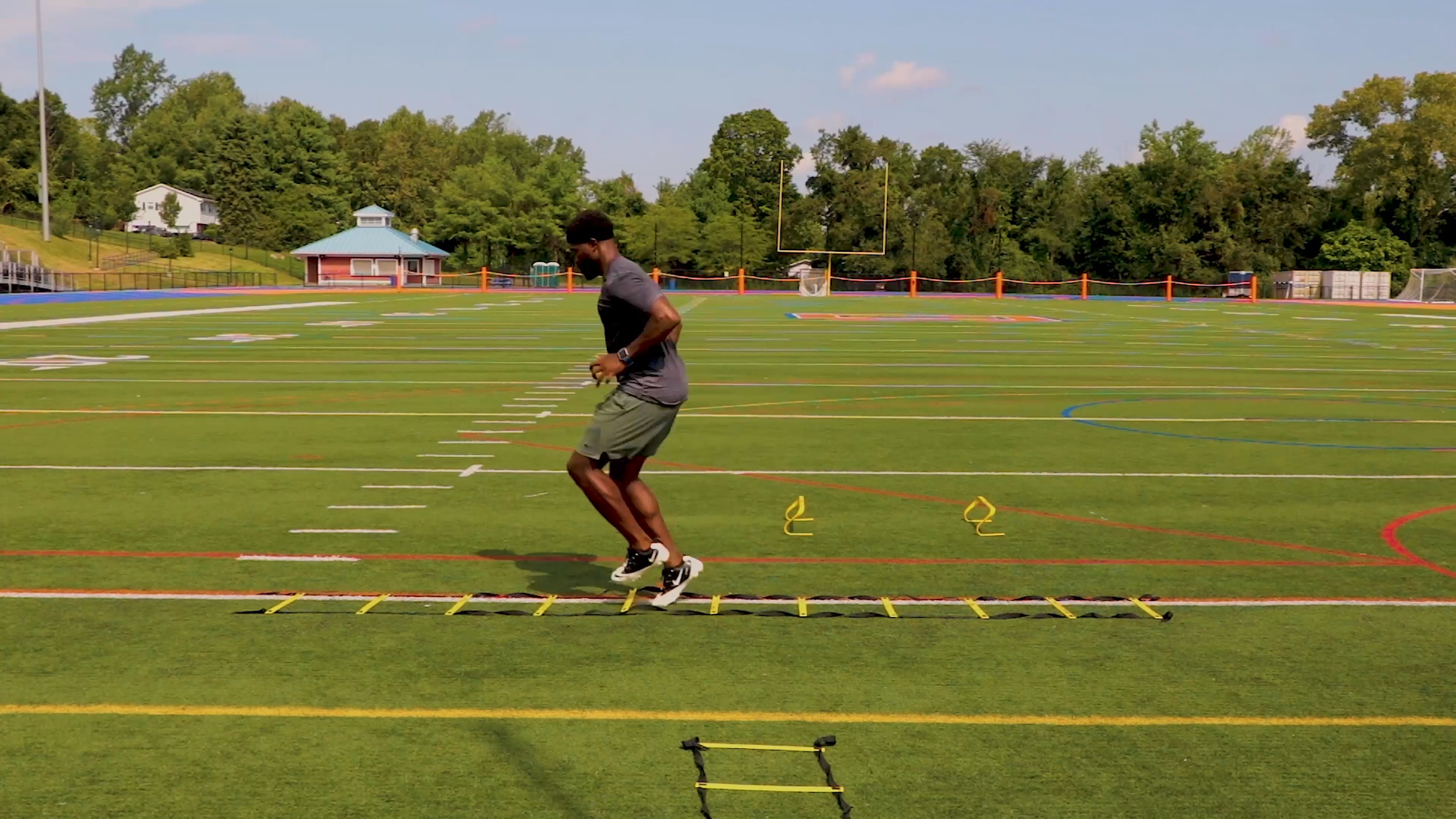 Ladder Drills Quick Feet